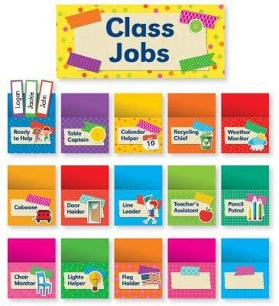 Cover for Scholastic · Tape It Up! Class Jobs Bulletin Board (Buch) (2017)