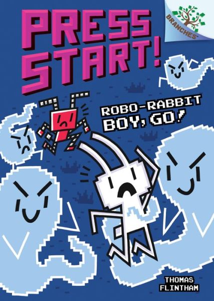 Cover for Thomas Flintham · Robo-Rabbit Boy, Go! : A Branches Book (Inbunden Bok) (2019)