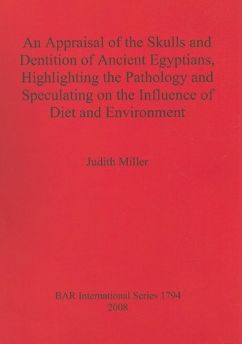 Cover for Judith Miller · An Appraisal of the Skulls and Dentition of Ancient Egyptians, Highlighting the Pathology and Speculating on the  Influence of Diet and Environment (Bar International) (Paperback Book) (2008)