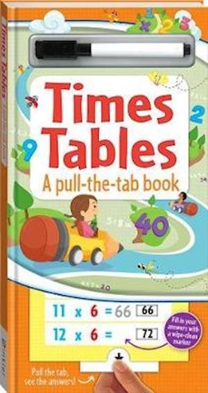 Cover for Hinkler Books Hinkler Books · Pull the Tab: Times Tables (2019 Ed) - Pull-the-Tab (Bog) (2019)