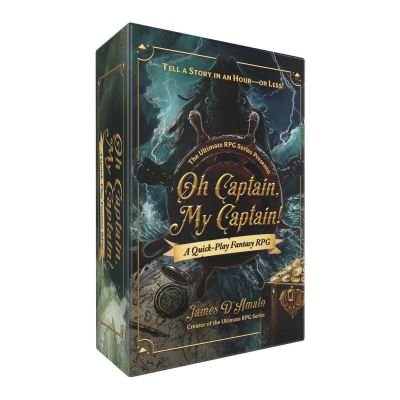 Cover for James D’Amato · The Ultimate RPG Series Presents: Oh Captain, My Captain!: A Quick-Play Fantasy RPG - Ultimate Role Playing Game Series (Flashcards) (2024)