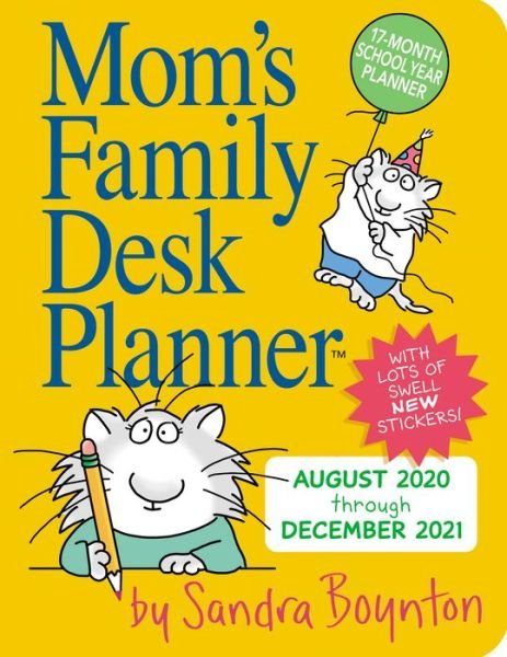 Cover for Sandra Boynton · 2021 Moms Family Desk Planner (Calendar) (2020)