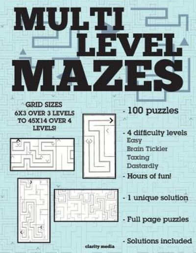 Cover for Clarity Media · Multi Level Mazes (Paperback Book) (2016)