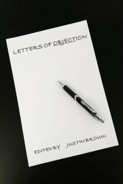 Cover for Justin Brown · Letters of Objection (Paperback Bog) (2016)