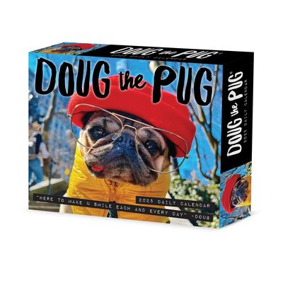 Doug the Pug 2025 6.2 X 5.4 Box Calendar-USA -  - Merchandise - Willow Creek Press Calendars - 9781549240829 - September 10, 2024