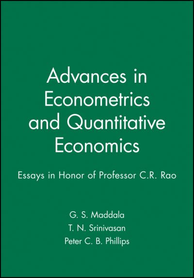 Cover for Maddala · Advances in Econometrics and Quantitative Economics: Essays in Honor of Professor C.R. Rao (Hardcover Book) (1995)