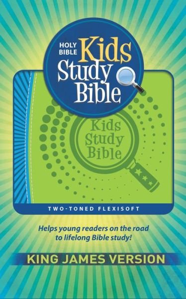 Cover for Hendrickson Publishers · KJV Kids Study Bible Flex Green / Blue Imprintable (Genuine Leather) (Leather Book) (2020)
