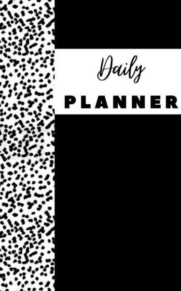 Daily Planner - Planning My Day - Gold Black Strips Cover - Toqeph - Livros - Blurb - 9781714538829 - 13 de abril de 2020