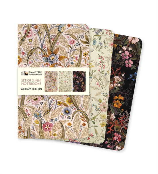 William Kilburn Set of 3 Mini Notebooks - Mini Notebook Collections - - Books - Flame Tree Publishing - 9781804178829 - July 30, 2024