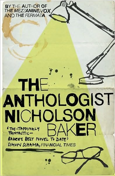 Cover for Nicholson Baker · The Anthologist (Paperback Bog) (2010)