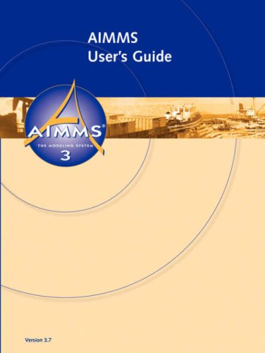 Cover for Marcel Roelofs · Aimms - User's Guide (Paperback Book) (2006)