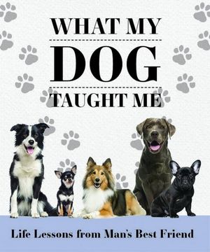 Cover for New Holland Publishers · What My Dog Taught Me (Flashcards) (2018)