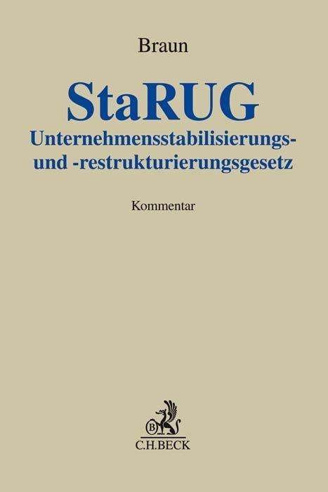Cover for Braun · SanR, Sanierungsrecht, Kommentar (Buch)