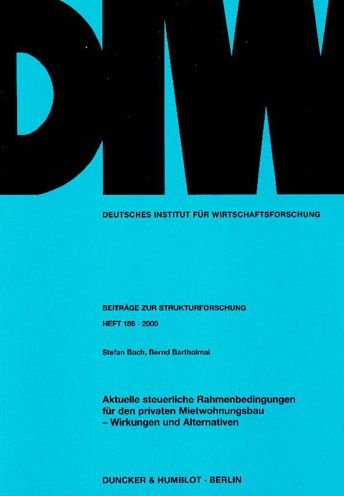 Cover for Bach · Aktuelle steuerliche Rahmenbedingu (Book) (2000)