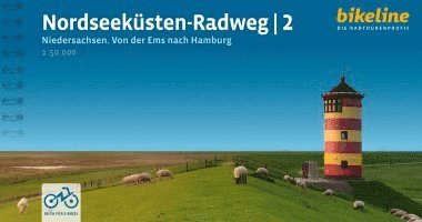 Cover for Esterbauer Verlag · Nordseeküsten-Radweg. 1:75000 / Nordseeküsten-Radweg 2 (Book) (2024)