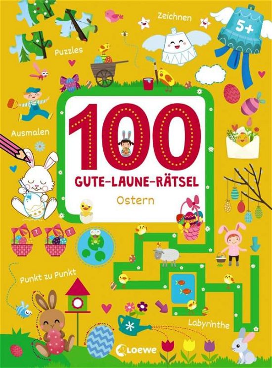 Cover for 100 Gute-laune-rätsel · 100 Gute-Laune-Rätsel - Ostern (Buch)