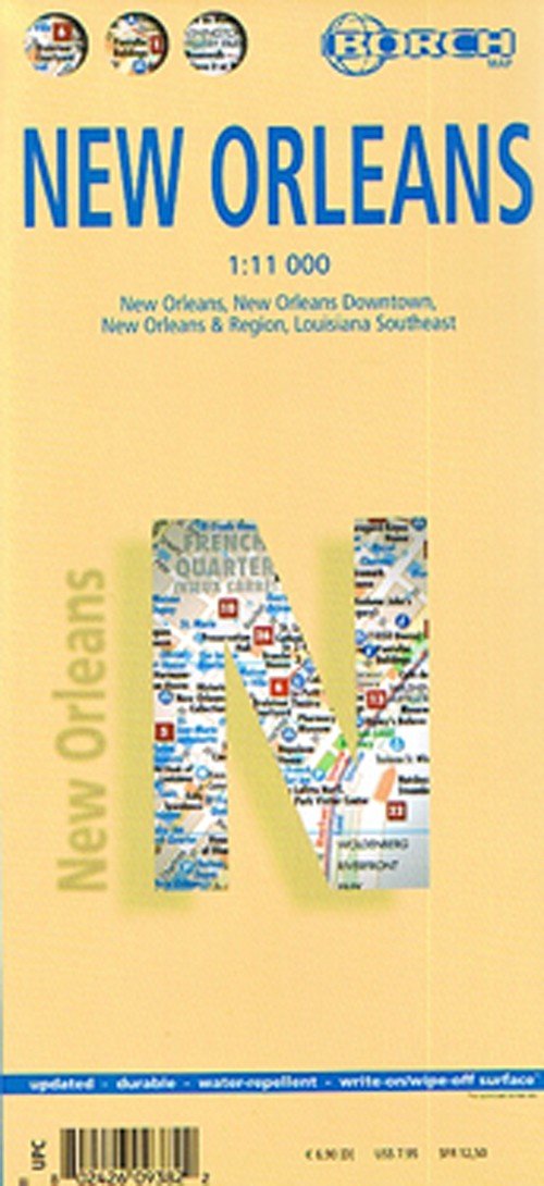Cover for Borch GmbH · Borch Map. New Orleans (Landkart) (2008)