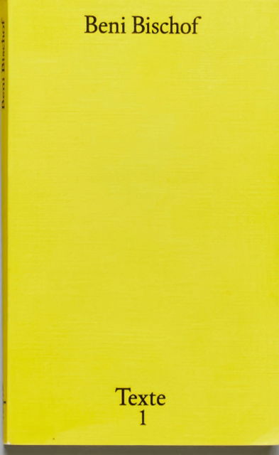 Cover for Texte (Paperback Book) (2015)