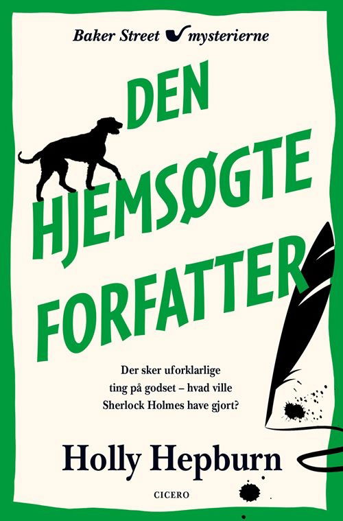 Cover for Holly Hepburn · Baker Street mysterierne: Den hjemsøgte forfatter (Sewn Spine Book) [1º edição] (2026)