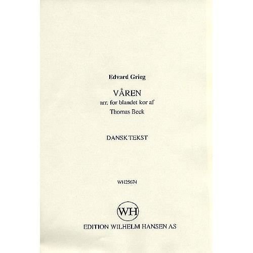 Våren - Edvard Grieg - Livros - Wilhelm Hansen - 9788759800829 - 3 de janeiro de 2001