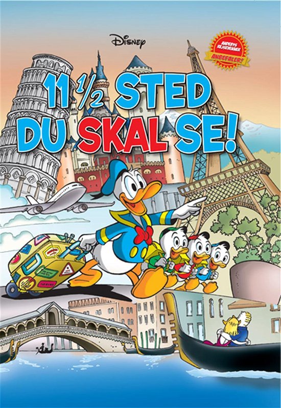 Cover for Disney · 11 1/2 sted du skal se! (Innbunden bok) (2016)