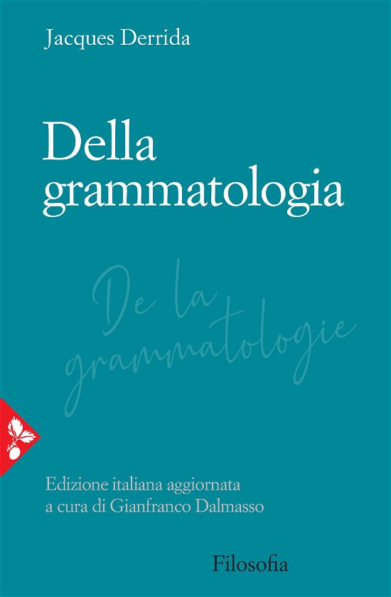 Cover for Jacques Derrida · Della Grammatologia (Book)