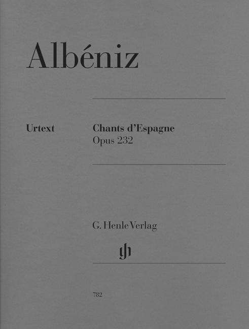 Cover for Albeniz · Chants d'Espagn.op.232,Kl.HN782 (Book)