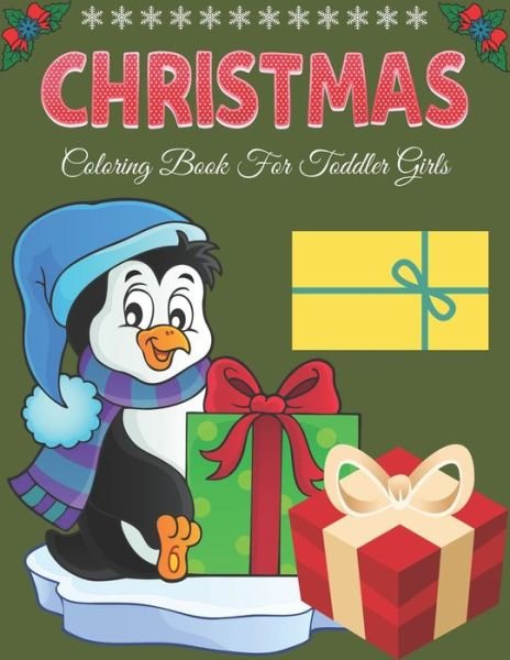 Cover for Farabeen Publications · Christmas Coloring Book for Toddler Girls (Pocketbok) (2020)