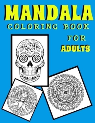 Cover for Zen Press · Mandala Coloring Book For Adults (Paperback Bog) (2021)