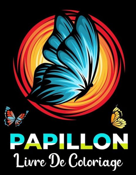 Cover for Doxoven Press · Papillon livre de coloriage (Paperback Book) (2020)