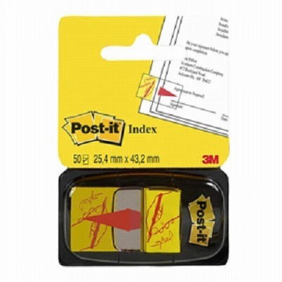 Cover for Post-it® · Post-It IndexUnterschr.50St. (MERCH) (2017)