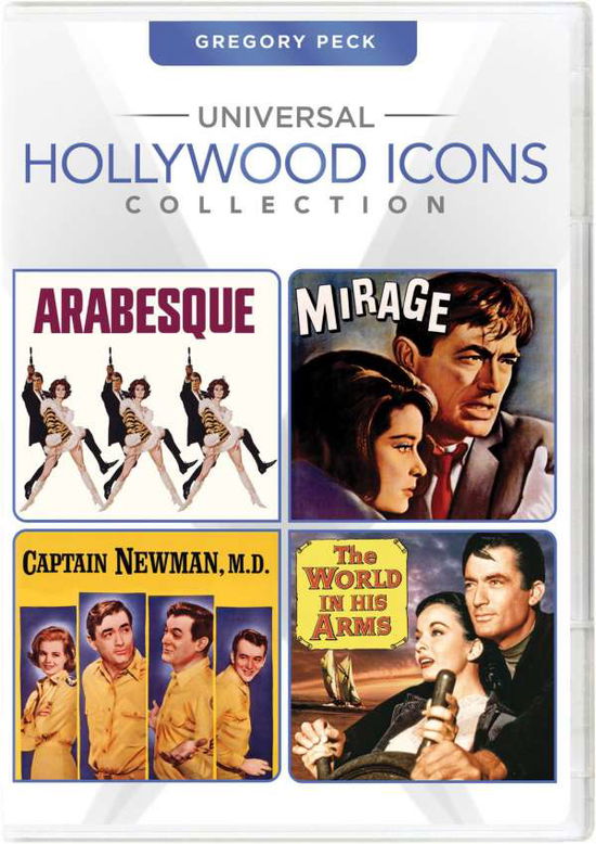 Cover for Universal Hollywood Icons Collection: Gregory Peck (DVD) (2016)