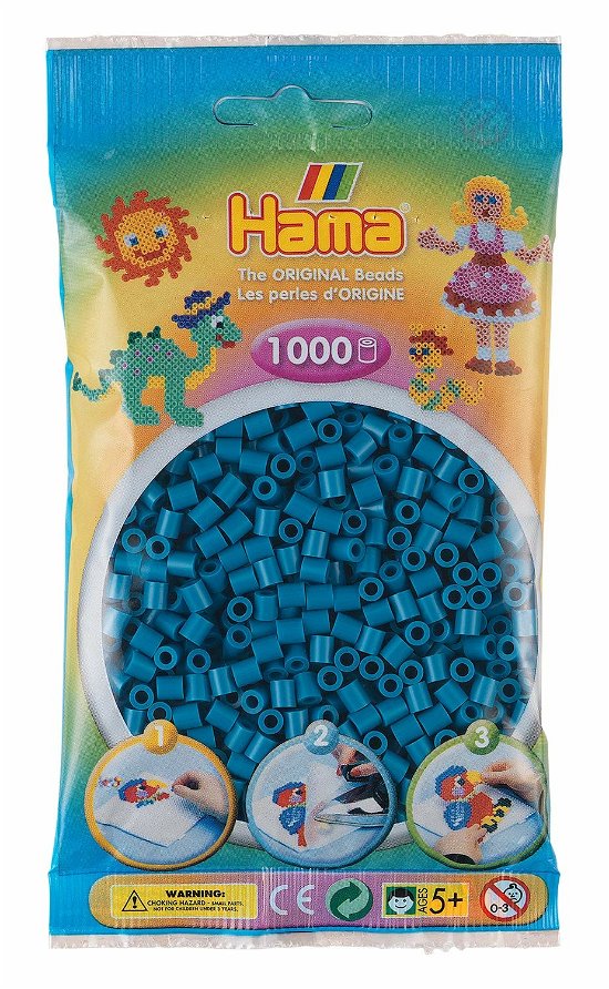 Cover for Hama · Hama Strijkkralen - Petrol Blauw (83) 1000st. (Toys) (2020)