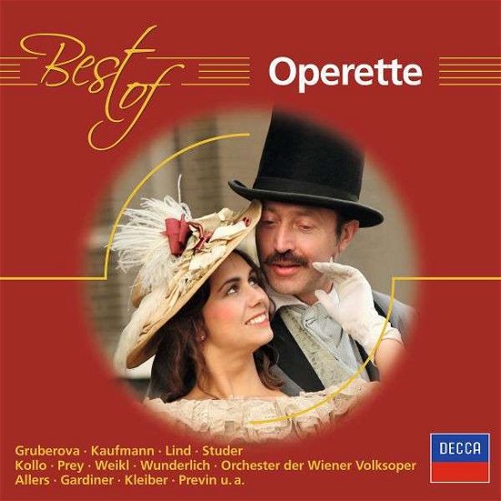 Cover for Best Of Operette (CD) (2012)