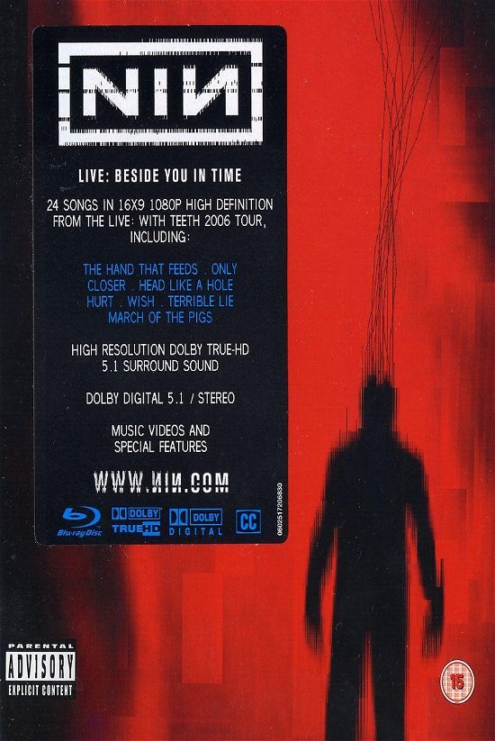 Cover for Nine Inch Nails · Beside You In Time (Blu-ray) (2007)