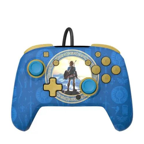 Cover for Pdp (Pdpah) · Rematch Wired Controller Hyrule Blue (Legetøj)