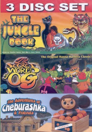 Cover for Jungle Book · Secret World of og &amp; Cheburashka (DVD) (2021)