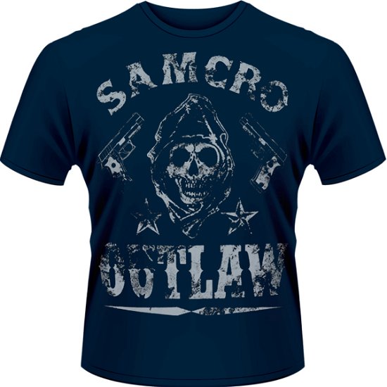 Cover for Sons of Anarchy · Outlaw (T-shirt) [size S] [Blue edition] (2013)