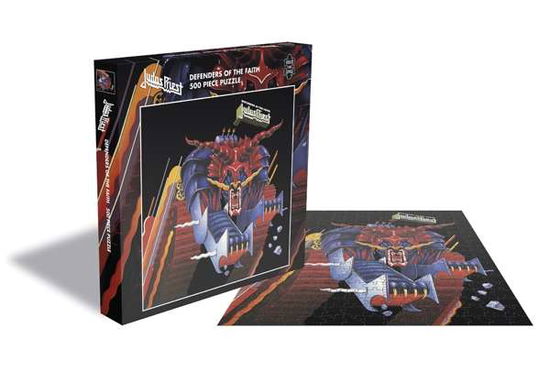 Defenders of the Faith (500 Piece Jigsaw Puzzle) - Judas Priest - Jogo de tabuleiro - ROCK SAW PUZZLES - 0803343228830 - 8 de maio de 2019