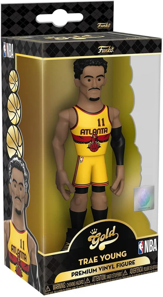 Cover for Basketball: Funko Gold · Nba - Hawks - Trae Young (Alternate Uniform) (5&quot;) (Premium Vinyl Figure) (MERCH) (2022)