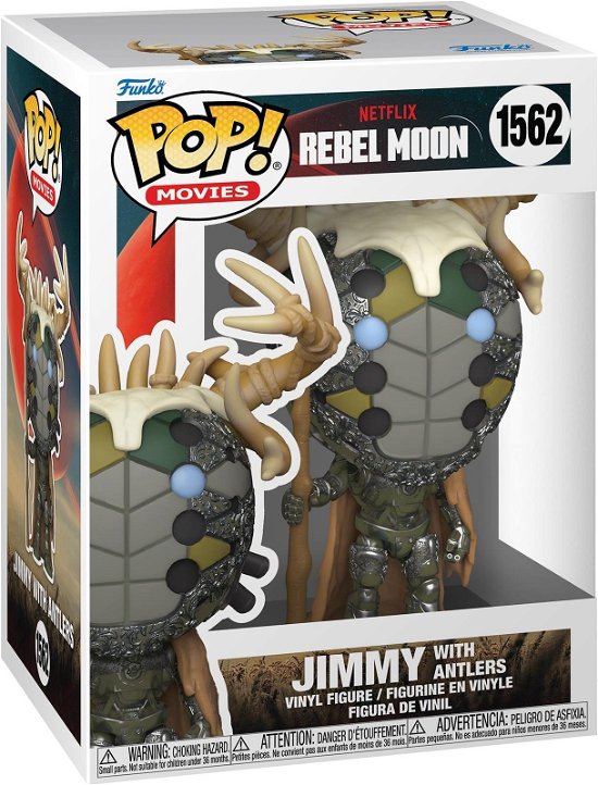 Cover for Funko Pop Movies · Funko Pop Movies Rebel Moon S2 Jimmy with Antlers (Funko POP!) (2025)