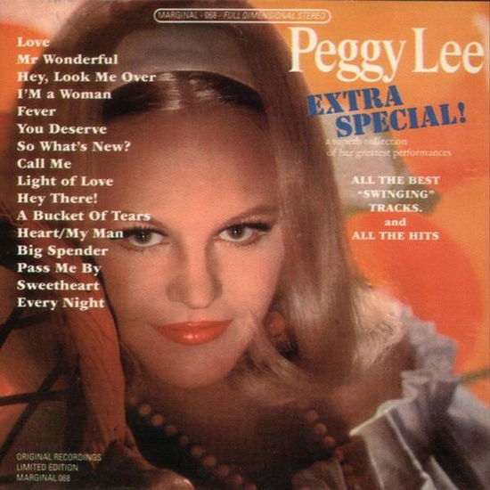 Extra Special - Peggy Lee - Musik - MARGINAL - 3481573077830 - 20. oktober 1997