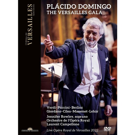 Cover for Placido Domingo · Placido Domingo: the Versailles Gala (DVD) (2022)