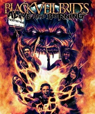 Alive and Burning - Black Veil Brides - Elokuva - EARMUSIC - 4029759173830 - perjantai 26. elokuuta 2022