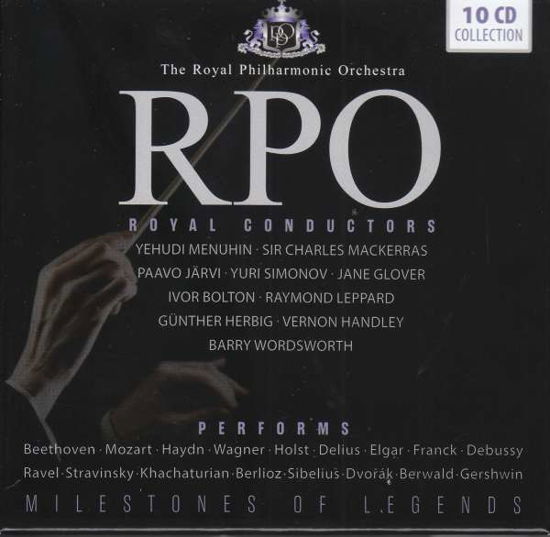 Royal Conductors - Milestones Of Legends - Royal Philharmonic Orchestra - Musik - MEMBRAN - 4053796005830 - 18. juni 2021