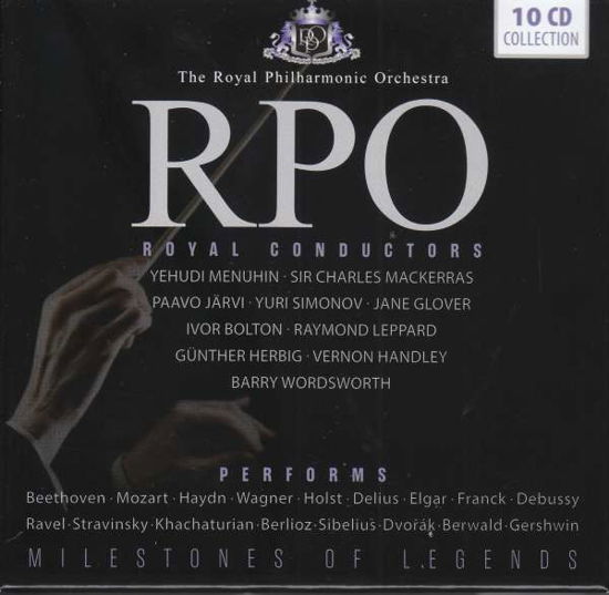 Cover for Royal Philharmonic Orchestra · Royal Conductors - Milestones Of Legends (CD) (2021)