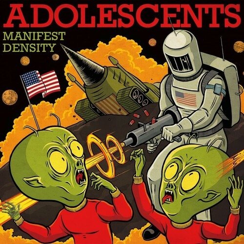 Manifest Density (Ltd.gold Vinyl) - Adolescents - Musikk - MUTANT ROCK RECORDS - 4260435272830 - 9. september 2022