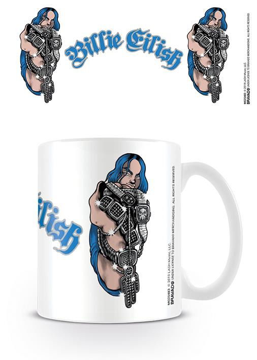 Billie Eilish Bling Mug - Billie Eilish - Produtos - Pyramid Posters - 5050574254830 - 