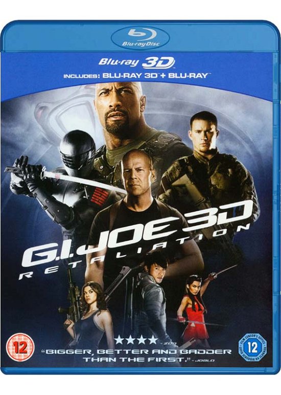 Cover for G.i. Joe-retaliation (3d+2d) · GI Joe - Retaliation 3D+2D (Blu-ray) (2013)