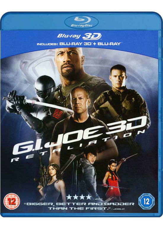 Cover for G.i. Joe-retaliation (3d+2d) · GI Joe - Retaliation 3D+2D (Blu-Ray) (2013)